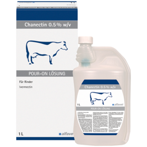 alfavet Produkte Chanectin 0,5% w/v für Rinder