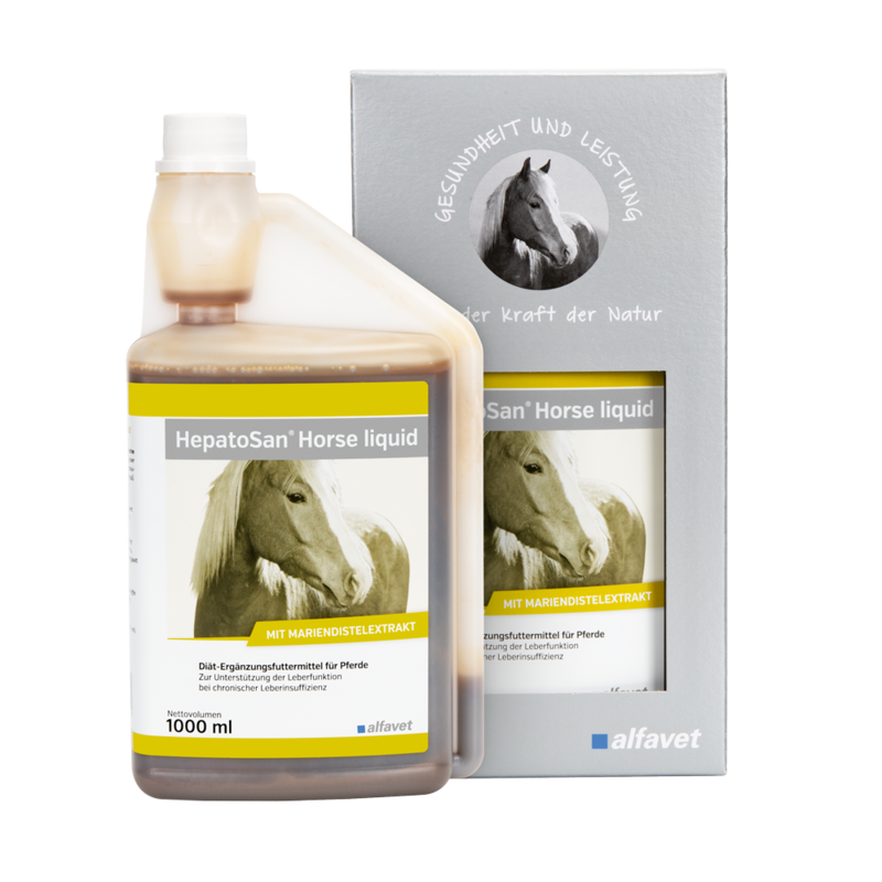 alfavet Produkte HepatoSan Horse liquid