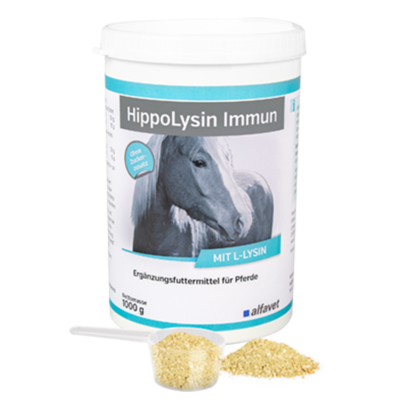 alfavet Produkte HippoLysin Immun für Pferde