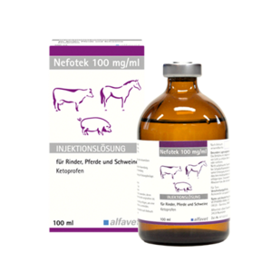 alfavet Produkte Nefotek für Rinder Pferde Schweine