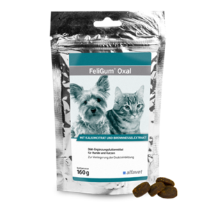 alfavet Produkte FeliGum Oxal für Hunde und Katzen