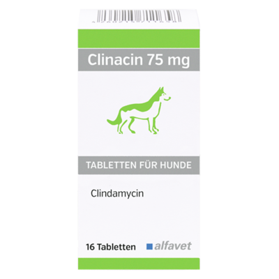 alfavet Produkte Clinacin 75mg für Hunde