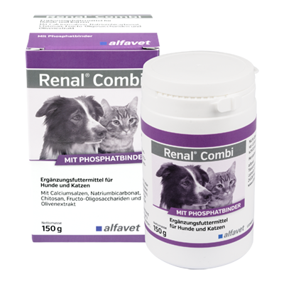 alfavet Produkte Renal Combi für Hunde und Katzen