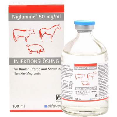 alfavet Produkte Niglumine 50mg für Rinder Pferde Schweine